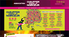 Desktop Screenshot of chaufferdanslanoirceur.org