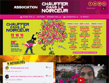Tablet Screenshot of chaufferdanslanoirceur.org
